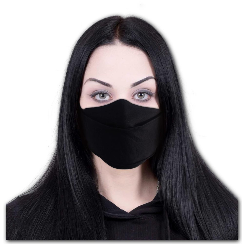 Spiral - URBAN FASHION Face mask - Face mask - Black